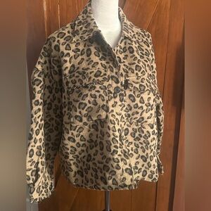 Leopard coat / Shacket NeW